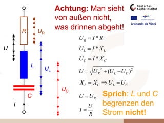 Was ist das eigentlich,E = 1 V/m?Die Feldstärkezwischen zweiElektrodenim Abstand von d = 1 m,zwischendenen eineSpannung von U = 1 Vanliegt