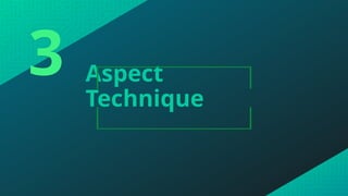 Aspect
Technique
3
 
