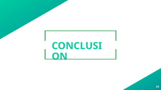 CONCLUSI
ON
24
 