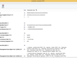Emv chip software Writer/Reader ( CHIPSO EMV) | PPTX