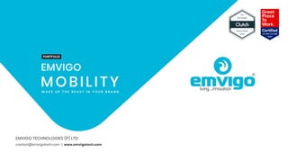 Emvigo Mobility Portfolio 2022 Old
