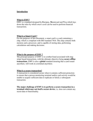 Emv Explained in few words | PDF