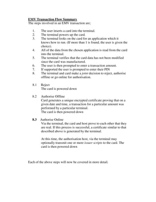 Emv Explained in few words | PDF