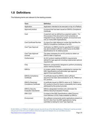 Emv security guidelines_v4.0_dec10_20110215112806448 | PDF