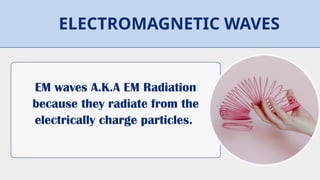 EM Waves.pptx. with examples and explanation | PPTX