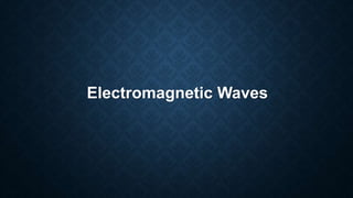 Electromagnetic Waves
 
