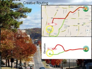 16
Creative Routing
Elevation
 