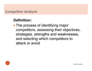 AMCA Lecture Three Competitive Marketing Strategy | PDF