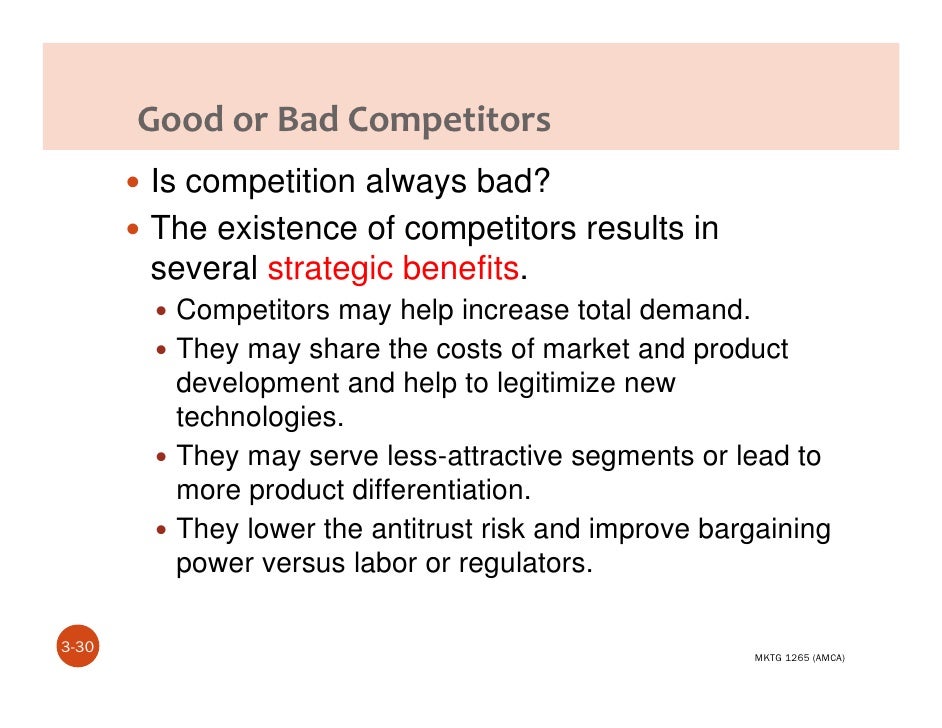 AMCA Lecture Three Competitive Marketing Strategy