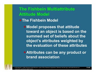 BB Chapter Eleven : Attitude and Attitude Change | PDF