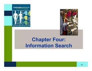 Chapter Four:
Information Search


                     4-1
 