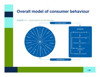 Overall model of consumer behaviour




                                  1-30
 