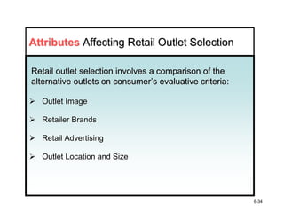 BB Chapter Six: Outlet Selection and Purchase | PDF
