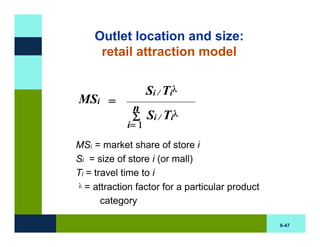BB Chapter Six: Outlet Selection and Purchase | PDF