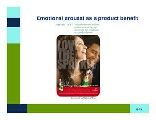 Emotional arousal as a product benefit




                                     10-79
 