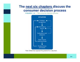 The next six chapters discuss the
  consumer decision process




                                2-3
 