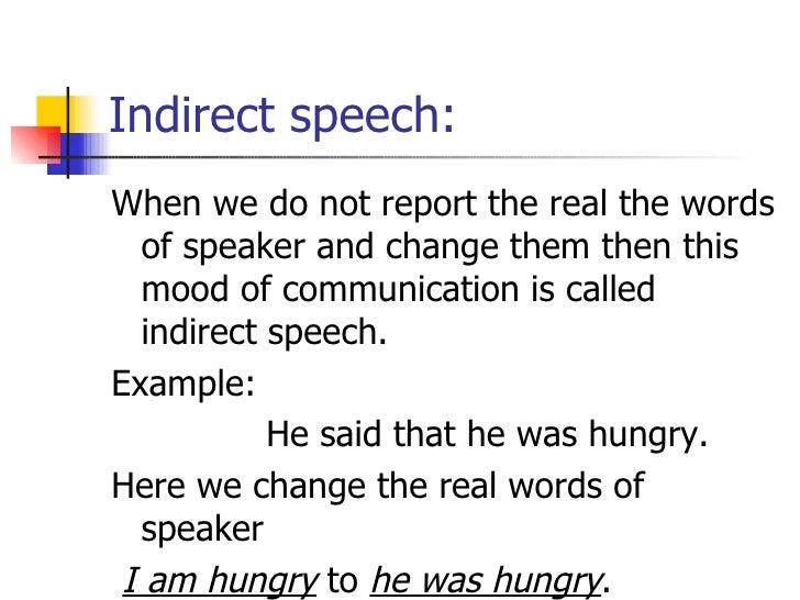 Direct And Indirect Speech Rules Chart In Urdu