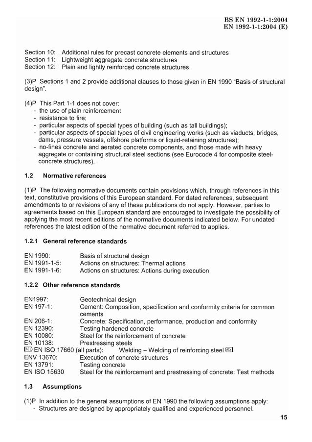 En.1992.1.1.2004 (1) | PDF | Civil Engineering Industry | Industries