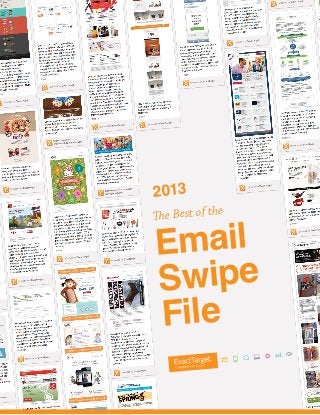 2013

The Best of the

Email
Swipe
File

 