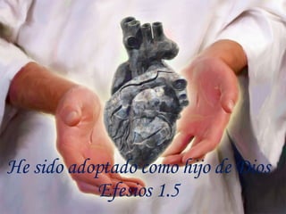 He sido adoptado como hijo de Dios Efesios 1.5 