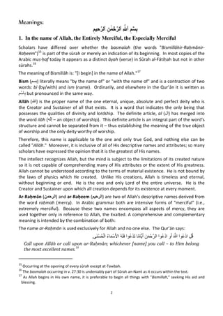 Juz’u `Amma – A Basic Study | PDF