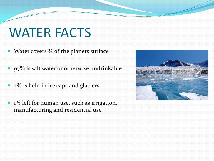 Water as a commodity