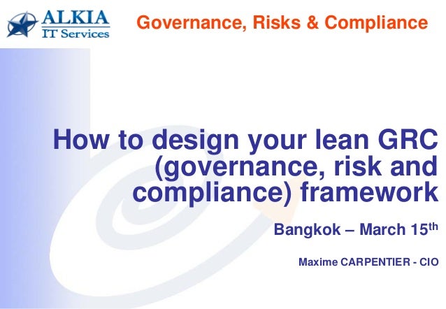 operational security how to design your information security grc g operational security