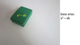 a cube plus b cube explained visually | PPTX