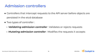 Intercept Controller Securing your Kubernetes cluster_ a step-by-step guide to success ! | PDF
