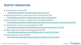Securing your Kubernetes cluster_ a step-by-step guide to success ! | PDF