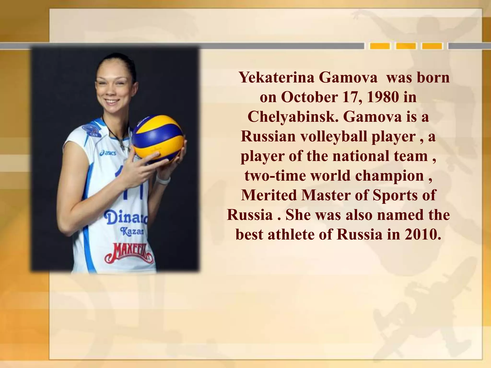 Yekaterina Gamova | PPT