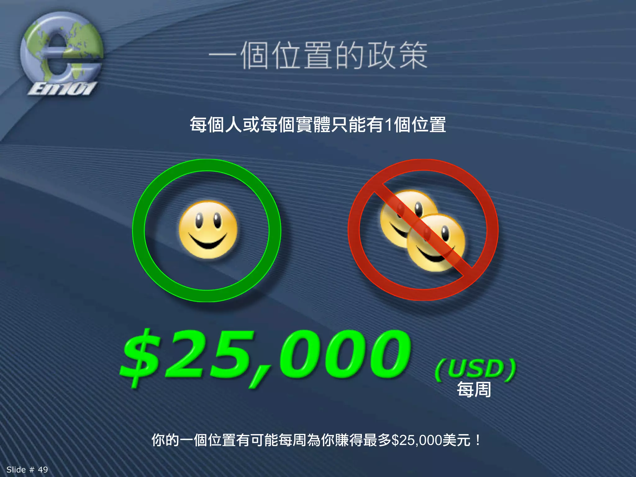 1




             $25,000
Slide # 49
 