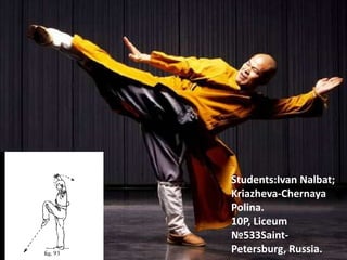 Students:Ivan Nalbat;
Kriazheva-Chernaya
Polina.
10P, Liceum
№533SaintPetersburg, Russia.

 
