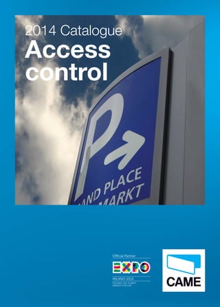 2014 Catalogue 
Access 
control 
 