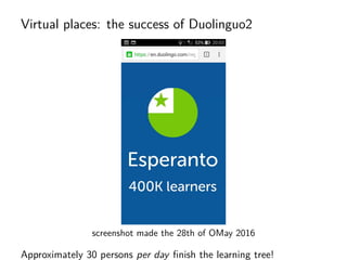 Esperanto, a language for a Global Identity Can Esperanto foster European identity?