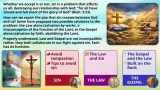 Understanding Sin, the Gospel, and the Law: A Spiritual Journey | PPTX