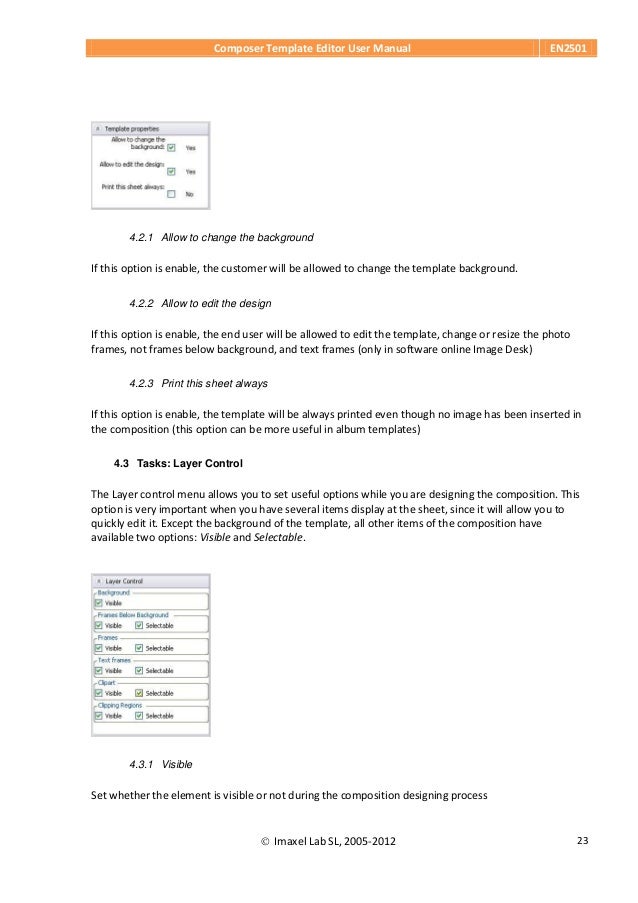 user manuals template