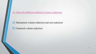 Volume Reduction Methods Math EN8591 Municipal Solid waste management Unit 2 - Two mark Q&A.pptx