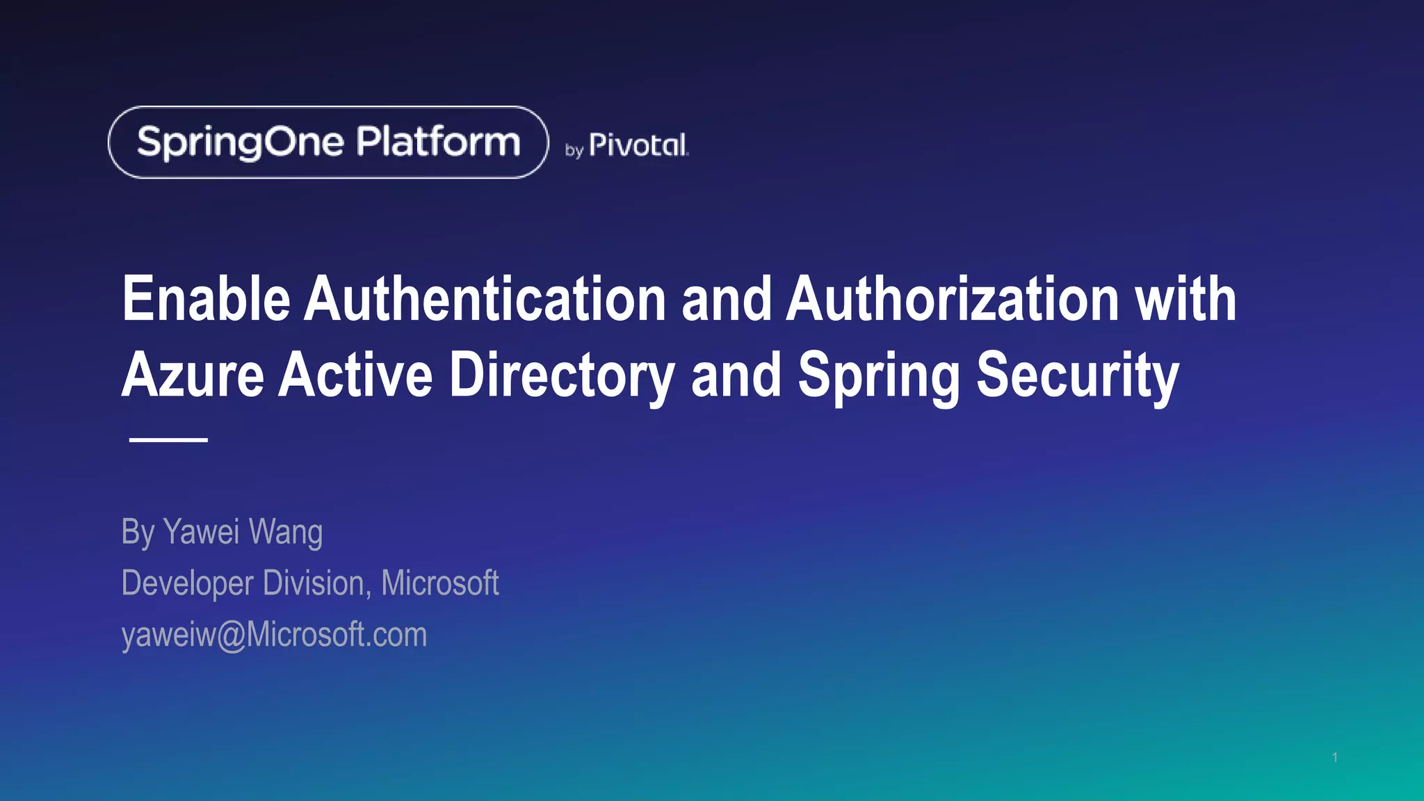 Enable Authentication and Authorization with Azure Active Directory and ...