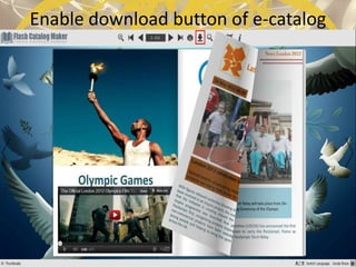 Enable download button of e-catalog
 
