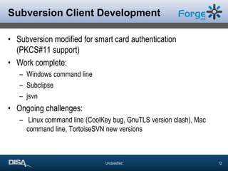 software.forge.mil / svn.forge.milApplication Server or Integration ServerForge.mil UserApache HTTPDApplication DatabaseJBossOn App server only