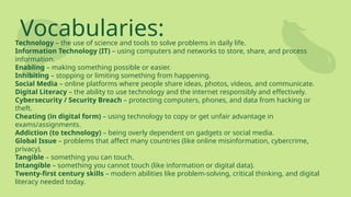 How Gadgets Can Affect Our Ability To Think Critically Reference: Enabling And Inhibiting Dimensions Of Technology Pptx