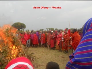 Community mobilization, design and partnership arrangements in conservancies