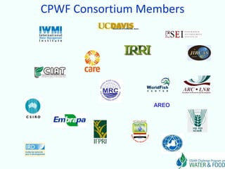 CPWF Consortium Members




                  AREO
 
