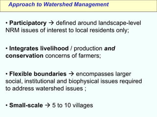 Enabling communities to regenerate mountain landscapes in the African Highlands