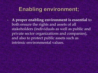 Enabling environment.ppt:Enabling environment | PPT