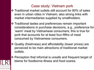 Building an enabling environment for food safety in informal markets in India and Vietnam: The role of capacity strengthening