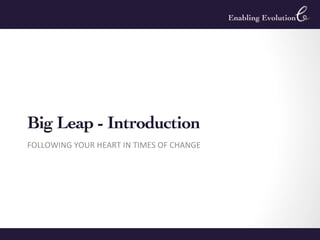 Title page
          	
  	
  
                     Helping	
  you	
  to	
  take	
  a	
  	
  	
  




     Big Leap
 Sub He...