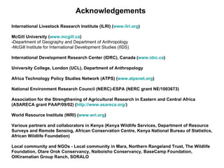 Review of community conservancies in Kenya