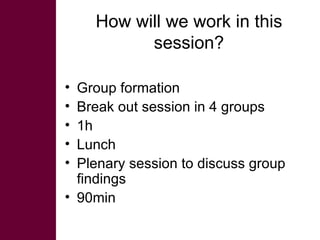 Participatory SWOT analysis of institutional arrangements in the conservancies